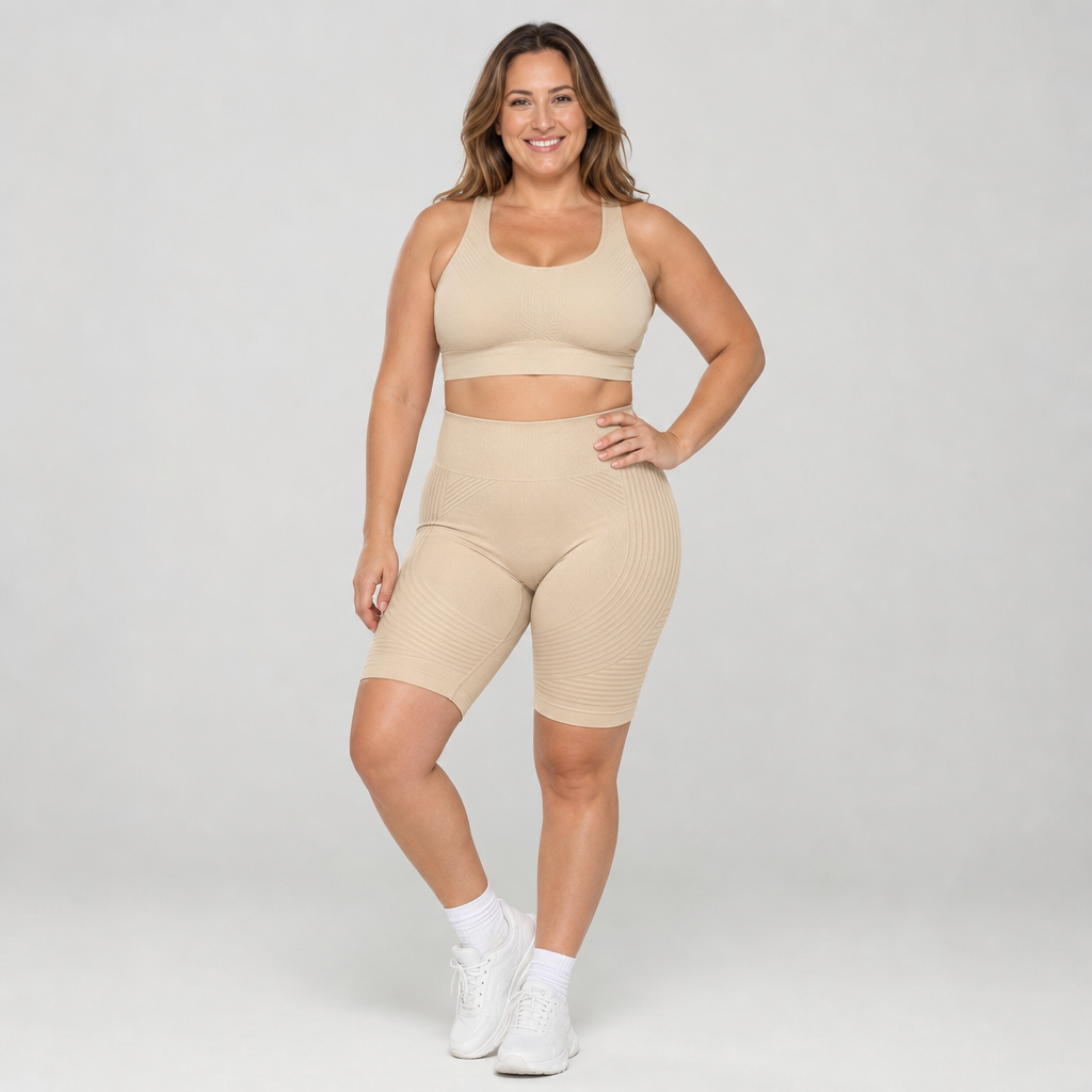 POWERSHORTS™ | High-Waisted 3D Sculpting Shorts - Anti-Chafing