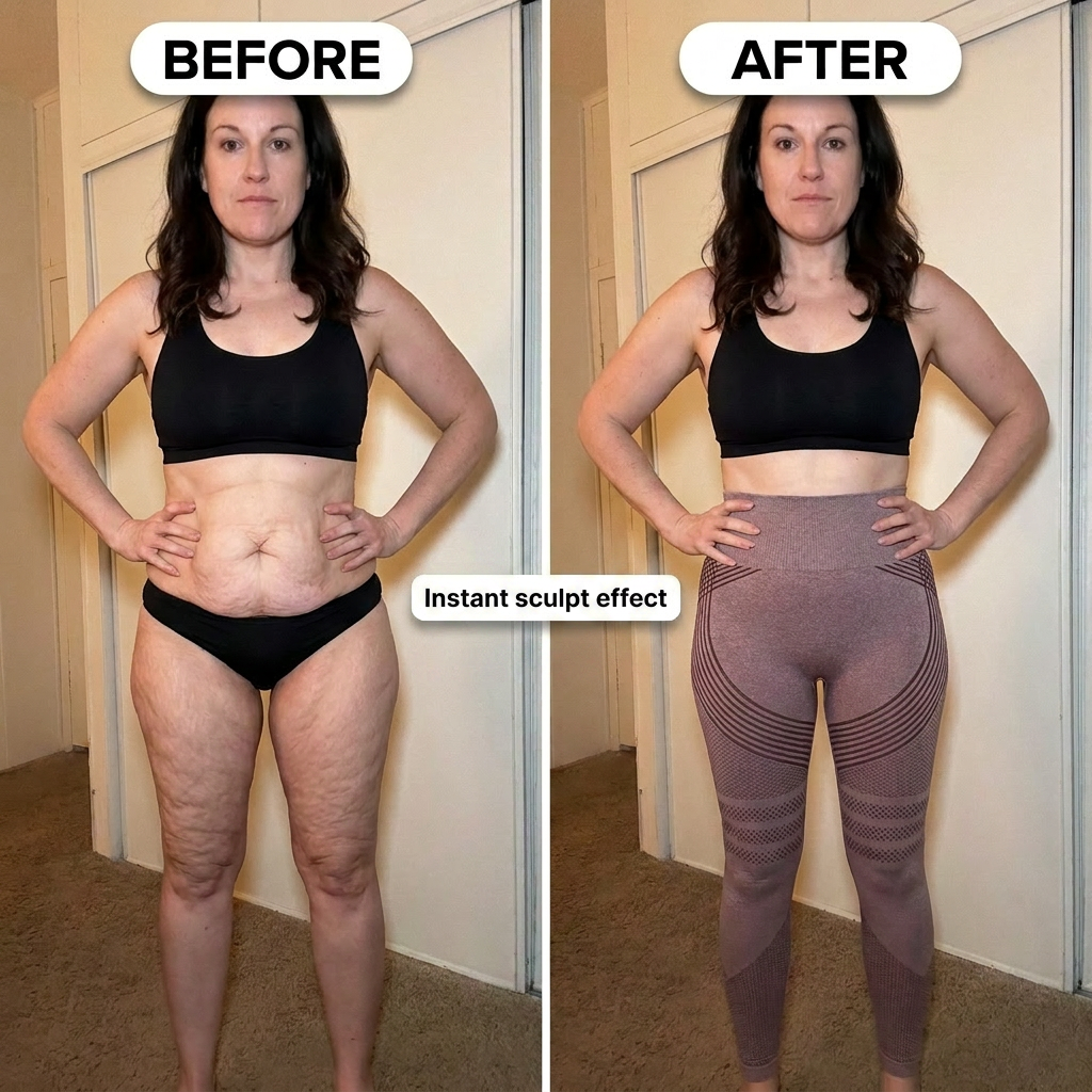 POWERCELLS™ | 3D Loose Skin Smoothing & Sculpting Leggings