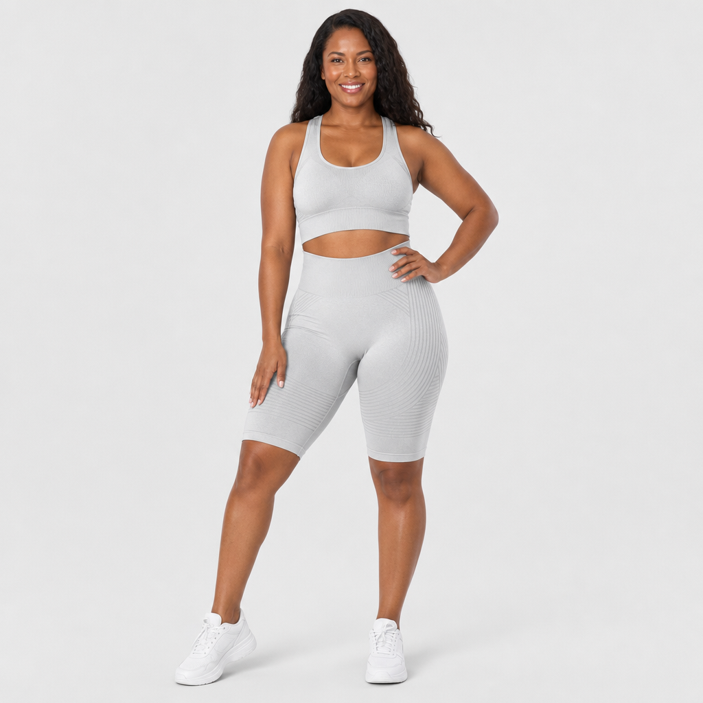 POWERSHORTS™ | High-Waisted 3D Sculpting Shorts - Anti-Chafing