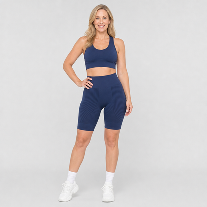 POWERSHORTS™ | High-Waisted 3D Sculpting Shorts - Anti-Chafing