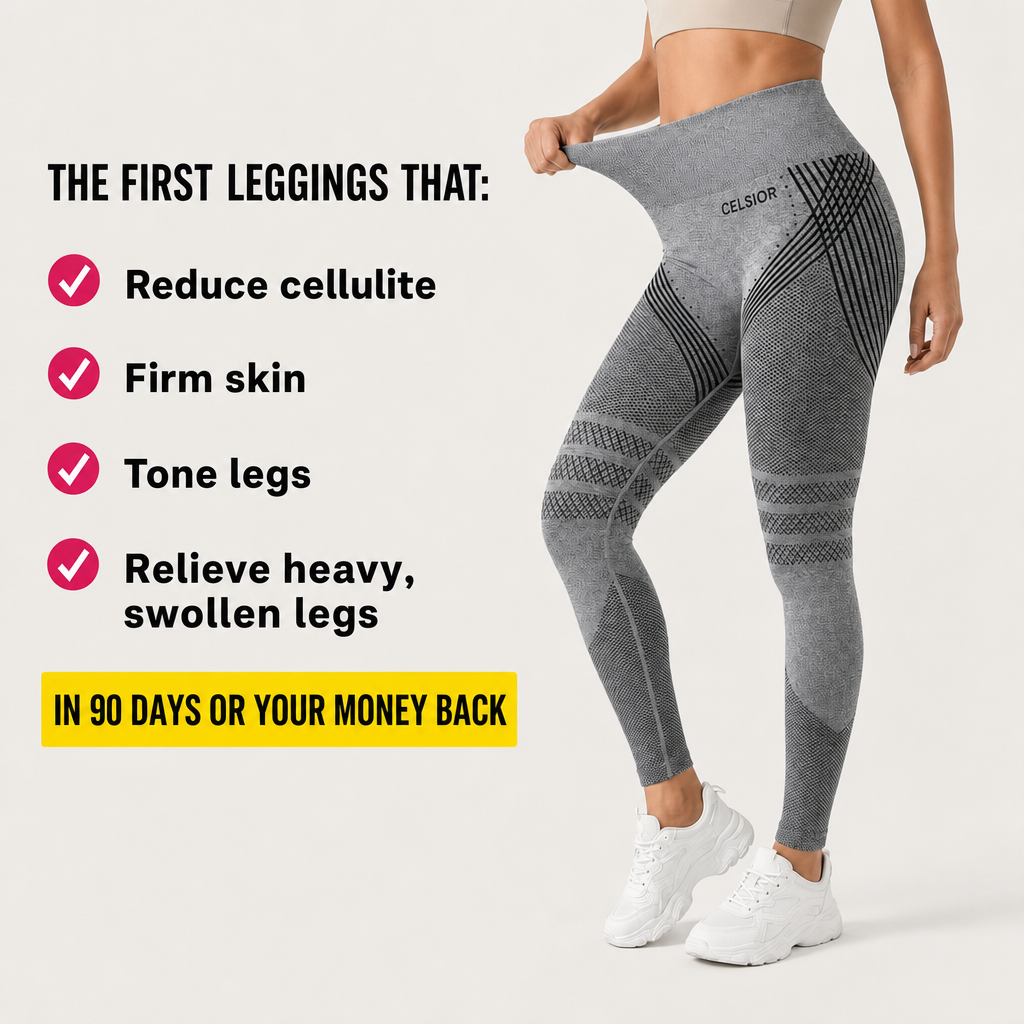 POWERCELLS™ | Anti-Cellulite, Smooth Skin & Light-Legs 3D Leggings