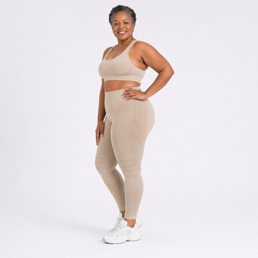 Beige side view