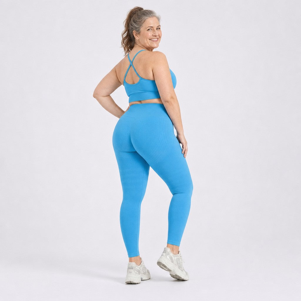 Turquoise back view