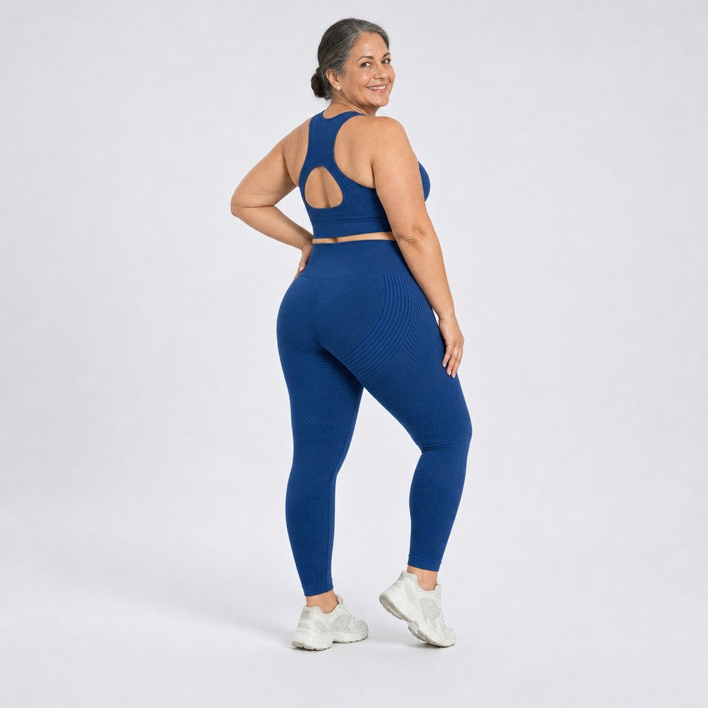 Navy Blue back view