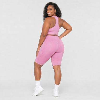 POWERSHORTS™ | High-Waisted 3D Sculpting Shorts - Anti-Chafing