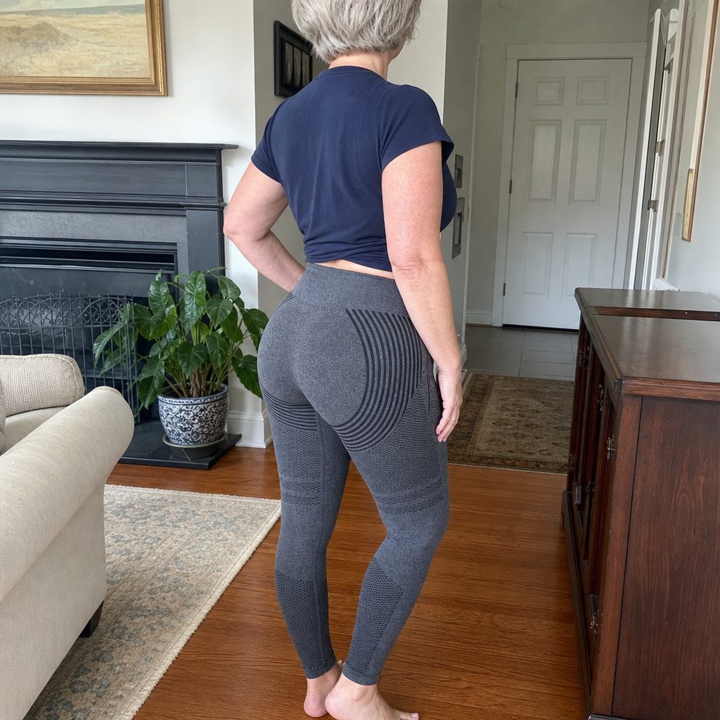 FLATTENS YOUR TUMMY AND LIFTS YOUR BUTT (YES, BOTH)